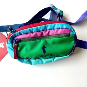Cotopaxi Kapai 1.5L Hip Pack Del Dia NEW Colorful Kelly Green Aqua Pink Navy